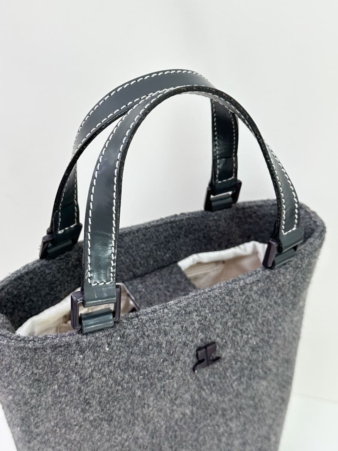 courreges / 꾸레쥬 챠콜 토트백 상품이미지9