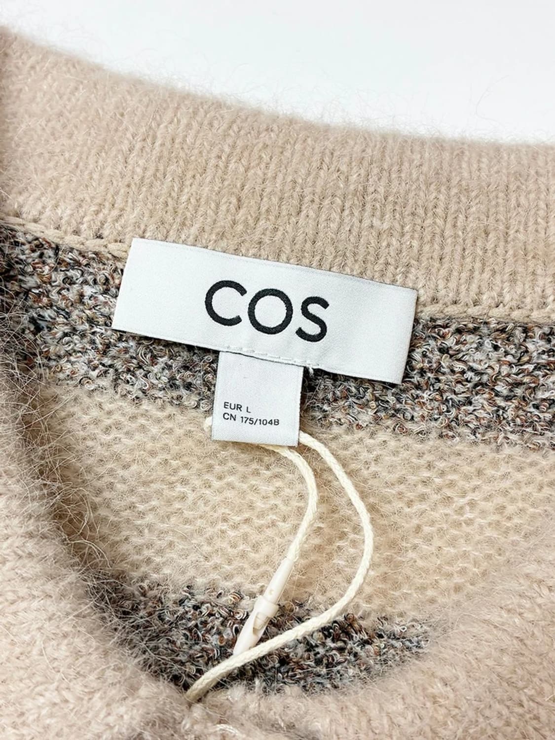 코스 COS 크롭 스트라이프 울 혼방 니트 가디건 PN5134 상품이미지6