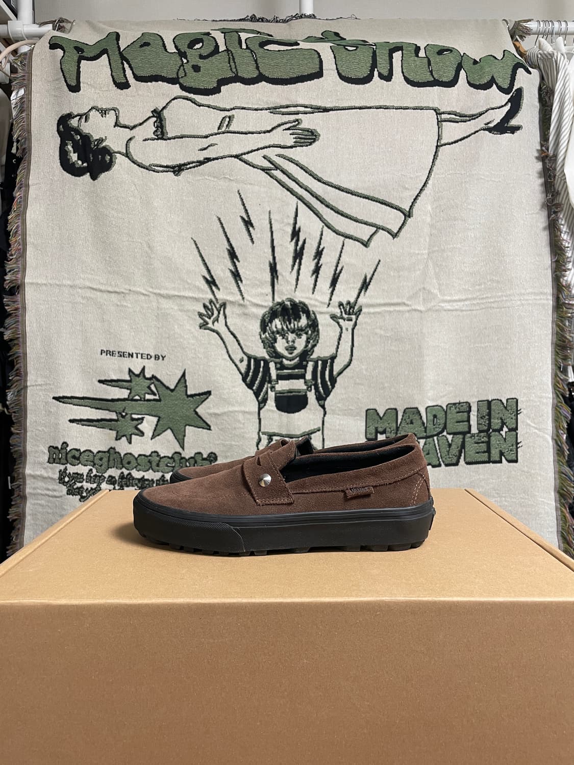 (vans)반스 슬립온 스터드 스웨이드53  245 상품이미지2