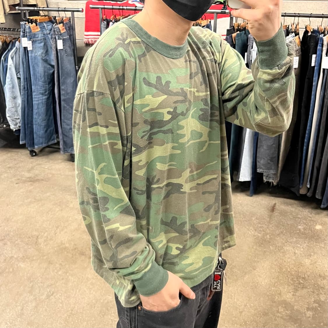 80s 빈티지 우드랜드 롱슬리브 (105-110) 상품이미지7