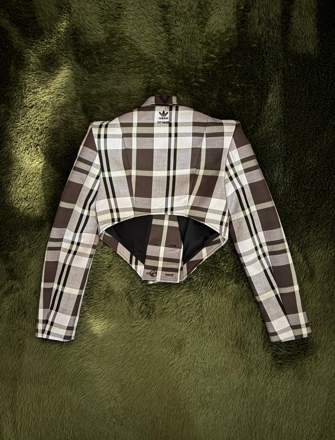 [M] 아디다스 X IVY PARK 비욘세 콜라보 크롭 블레이저 자켓 상품이미지8