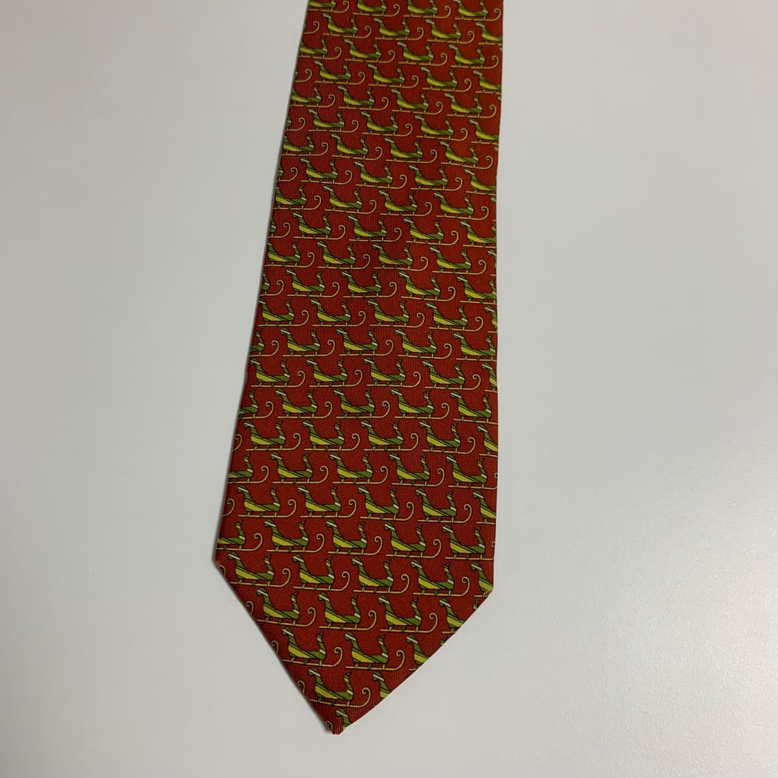 살바토레 페레가모 이태리 100실크 클래식넥타이 명품 A+등급 상품이미지10