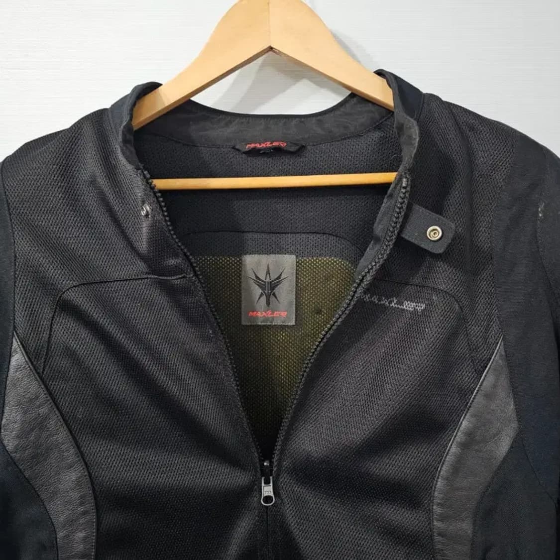 맥슬러 에어 쿠페 블랙 라이딩 자켓 105 상품이미지4