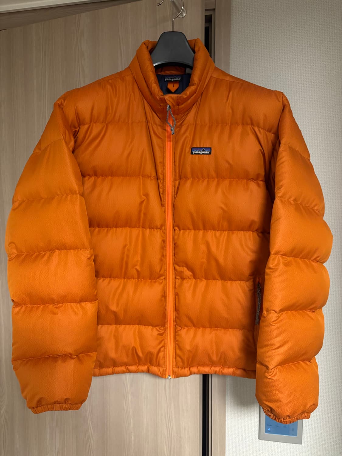 [XL] 파타고니아 패커블 구스다운 자켓 패딩 _ 오렌지 판매 상품이미지1