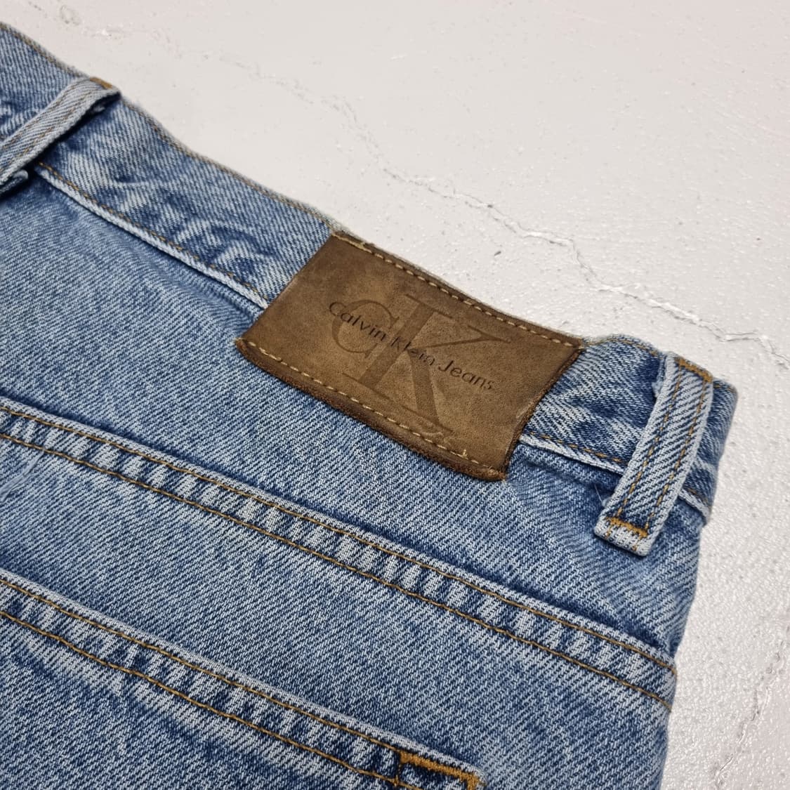 90s Calvin Klein Jeans 배기 데님진 - 34 상품이미지8