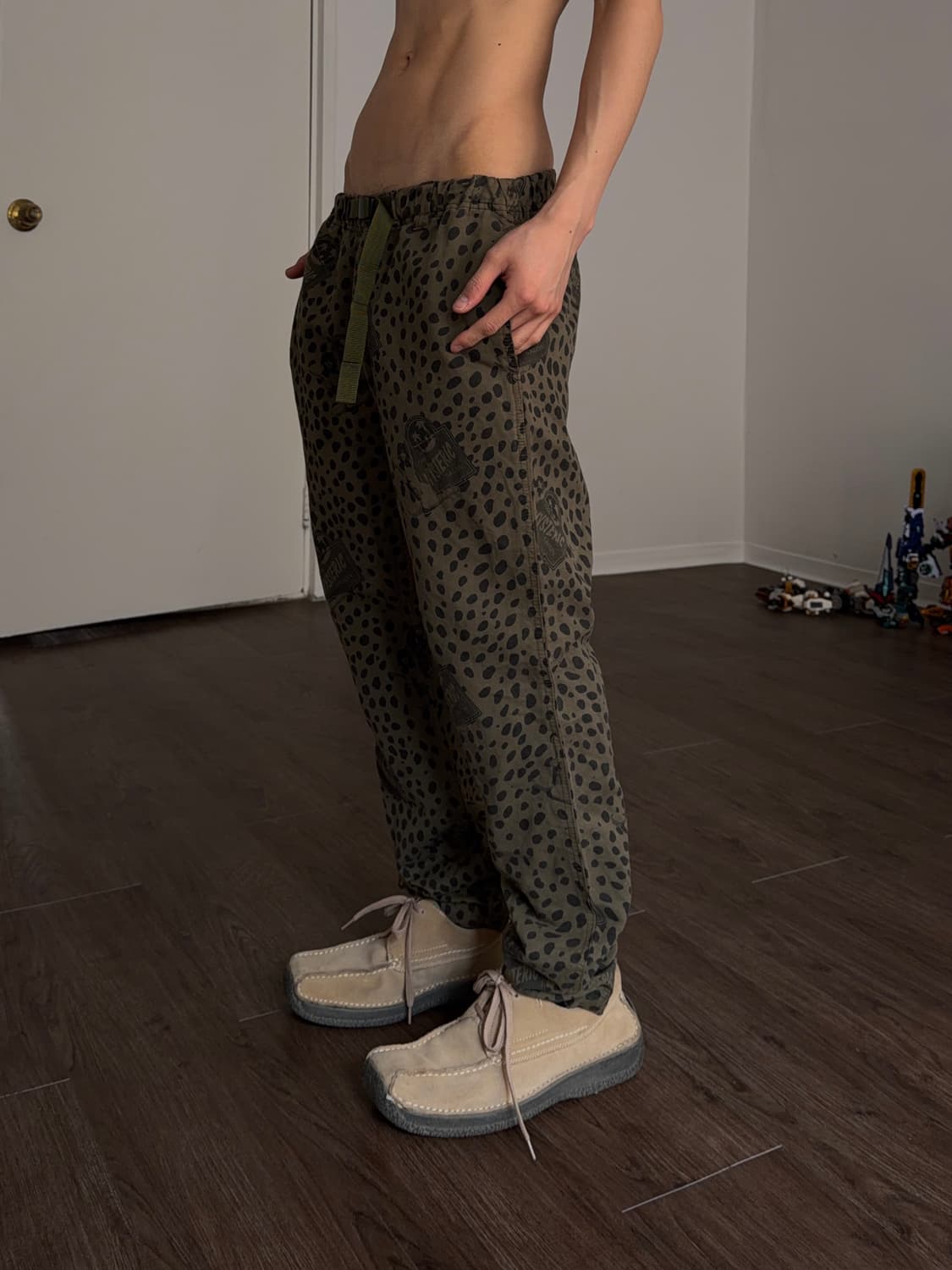 Hysteric 올오버 레오파드 팬츠 상품이미지4