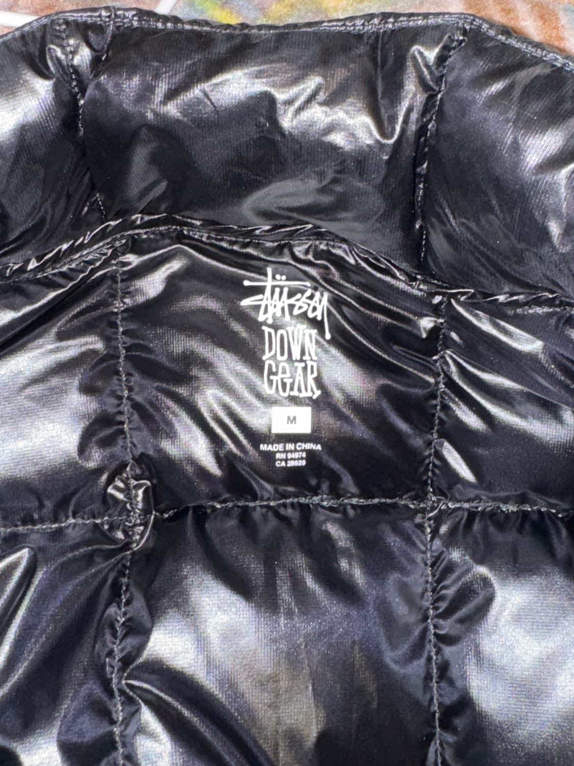 Stussy Midweight Puffer Black 상품이미지3