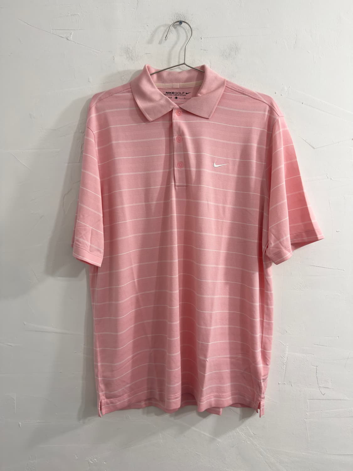 nike golf pink stripe pk top 상품이미지1