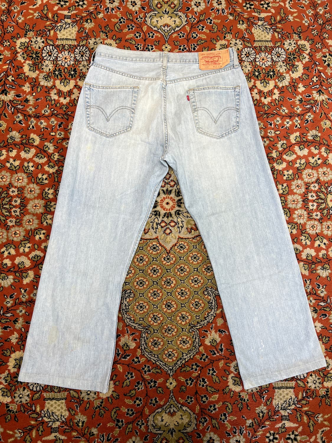 [36] LEVIS 리바이스 빈티지 501 연청 데님팬츠 상품이미지2