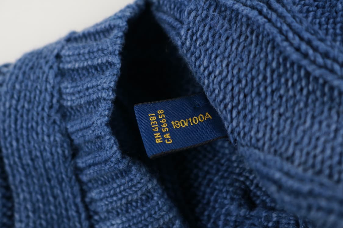 [L] 폴로 랄프로렌 꽈배기 니트 상품이미지4