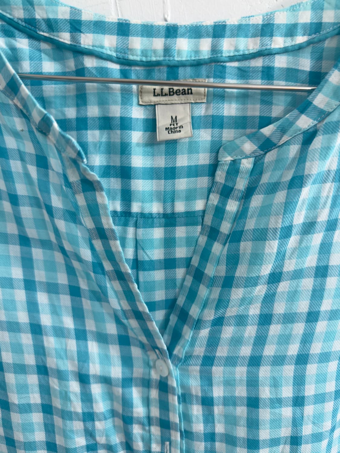 l.l.bean mint check blouse l.l.bean mint 상품이미지2
