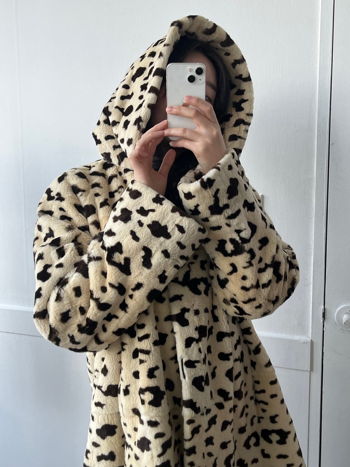 호피 털 자켓 상품이미지1