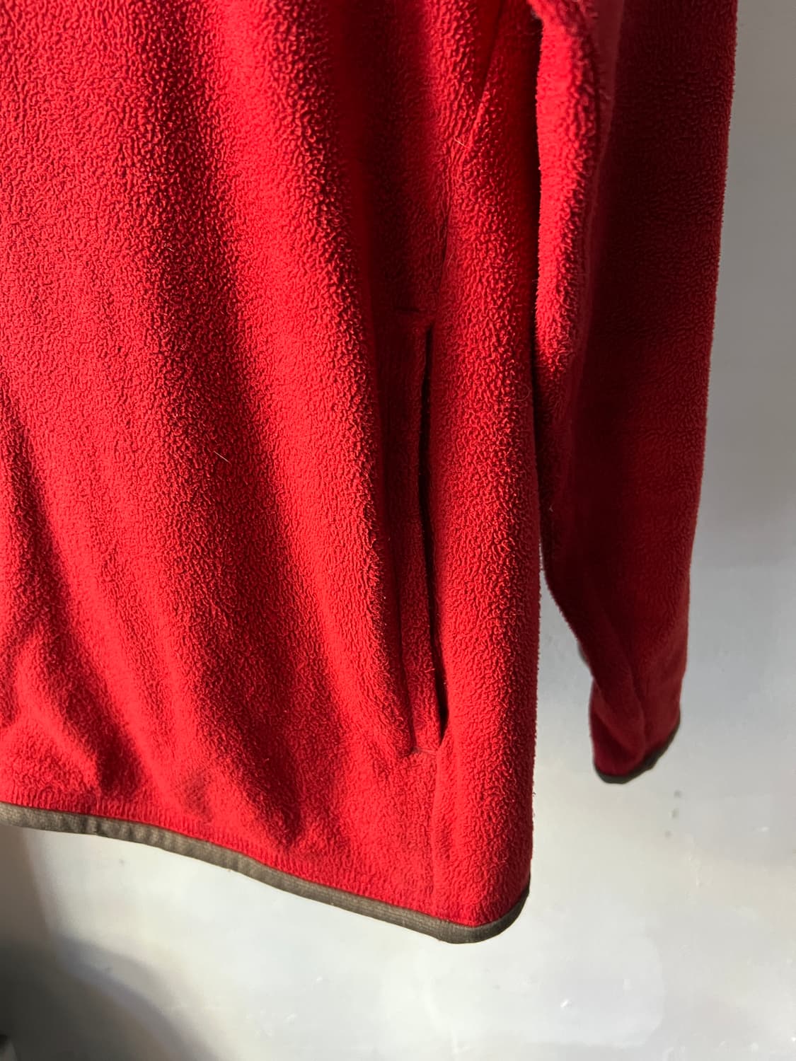 [2XL]파타고니아 레드 집업 플리스 자켓 상품이미지4