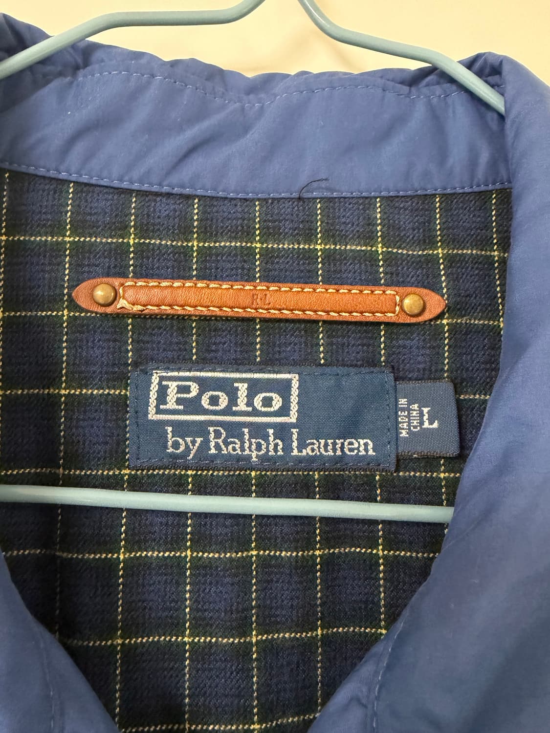 폴로 랄프로렌 드라이빙 자켓 블루 L 상품이미지5