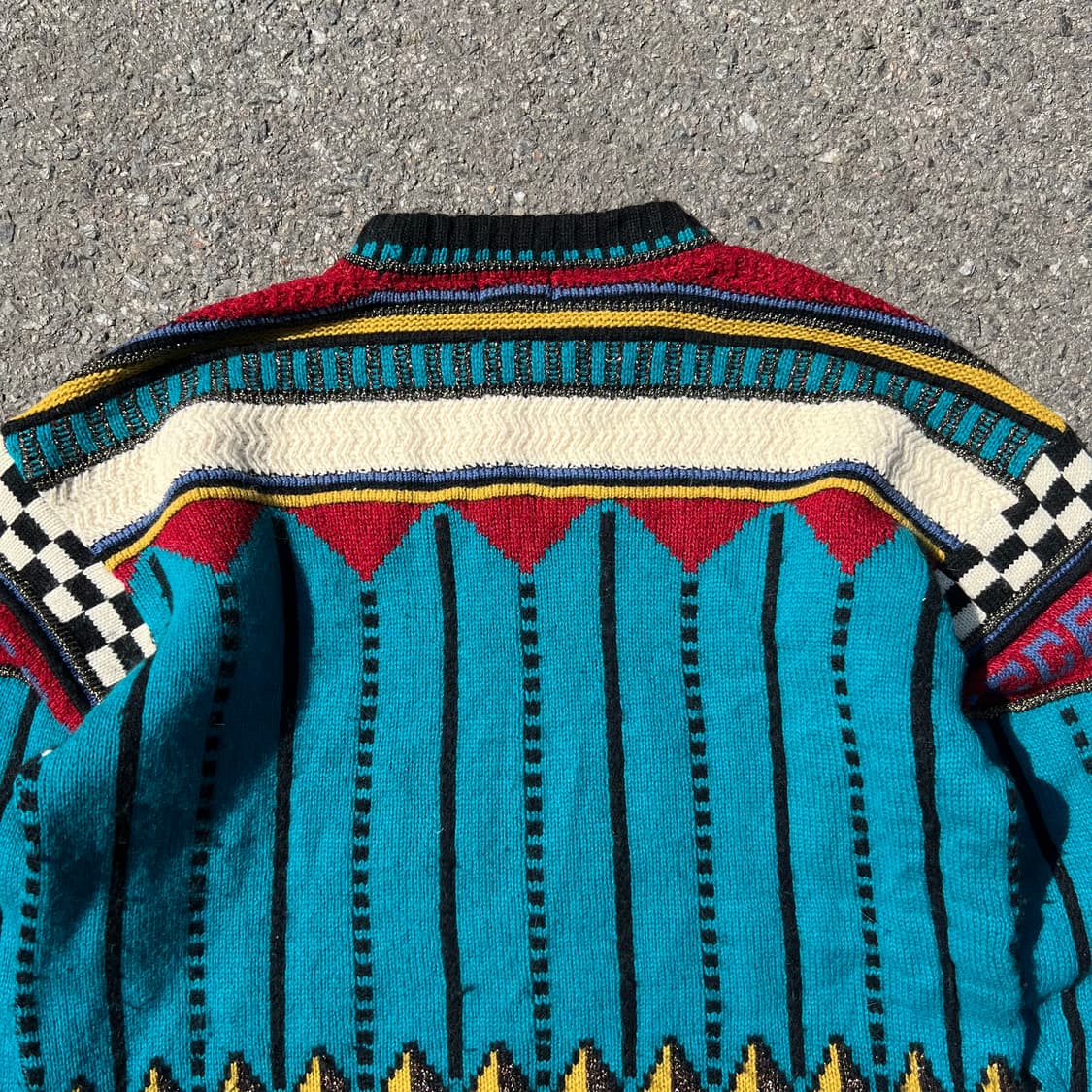 80’s Ficce 트로이 목마 니트 스웨터 상품이미지6