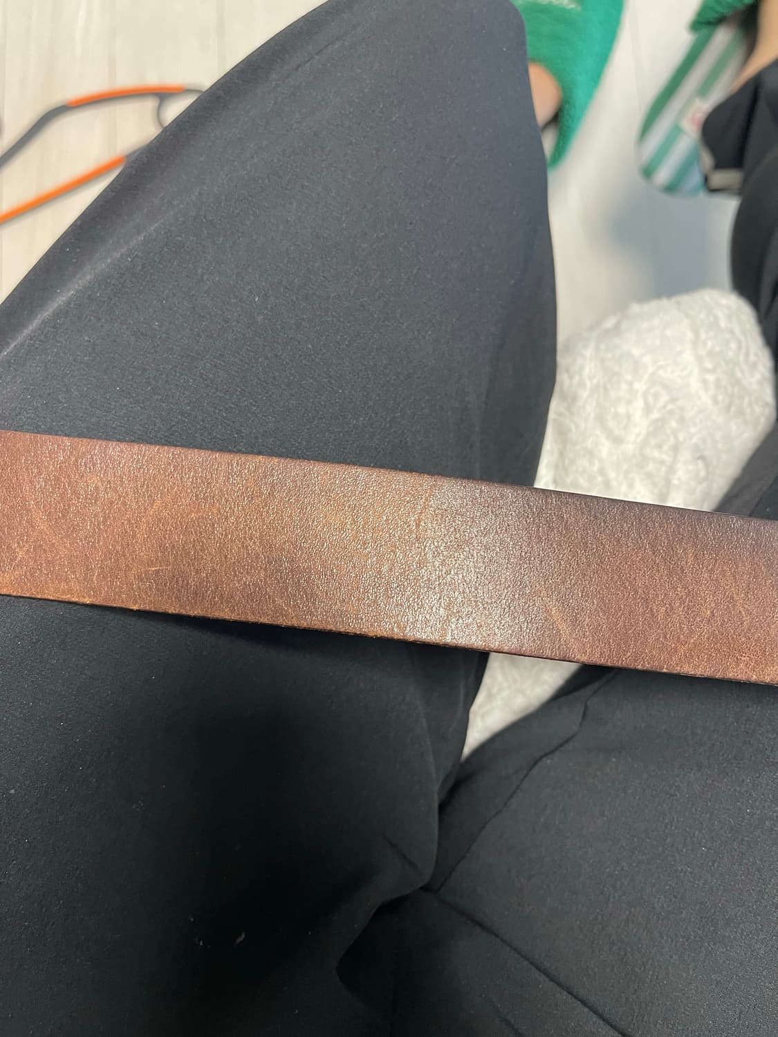 넘버나인(Number (n)ine) 가죽 벨트 상품이미지5