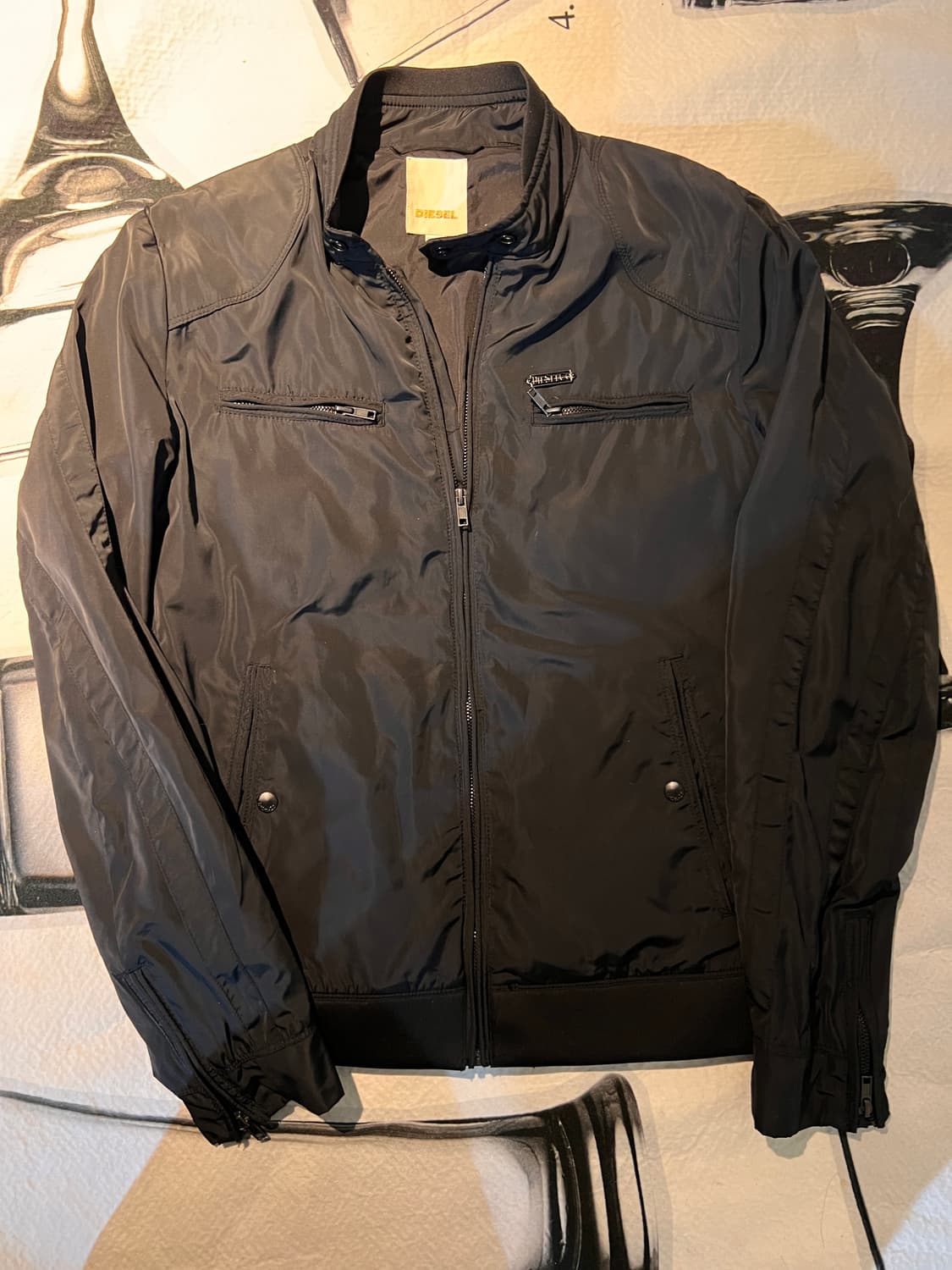 Diesel 바이커 자켓 상품이미지2