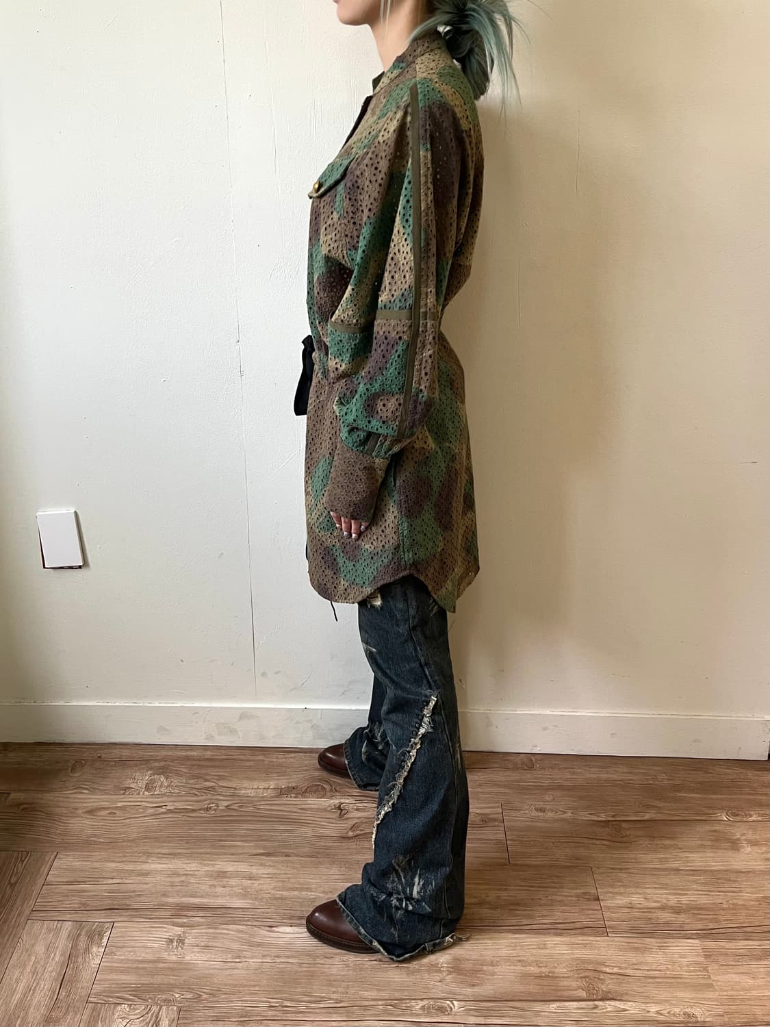 ZADIG&VOLTAIRE 밀리터리 원피스 자켓 상품이미지8