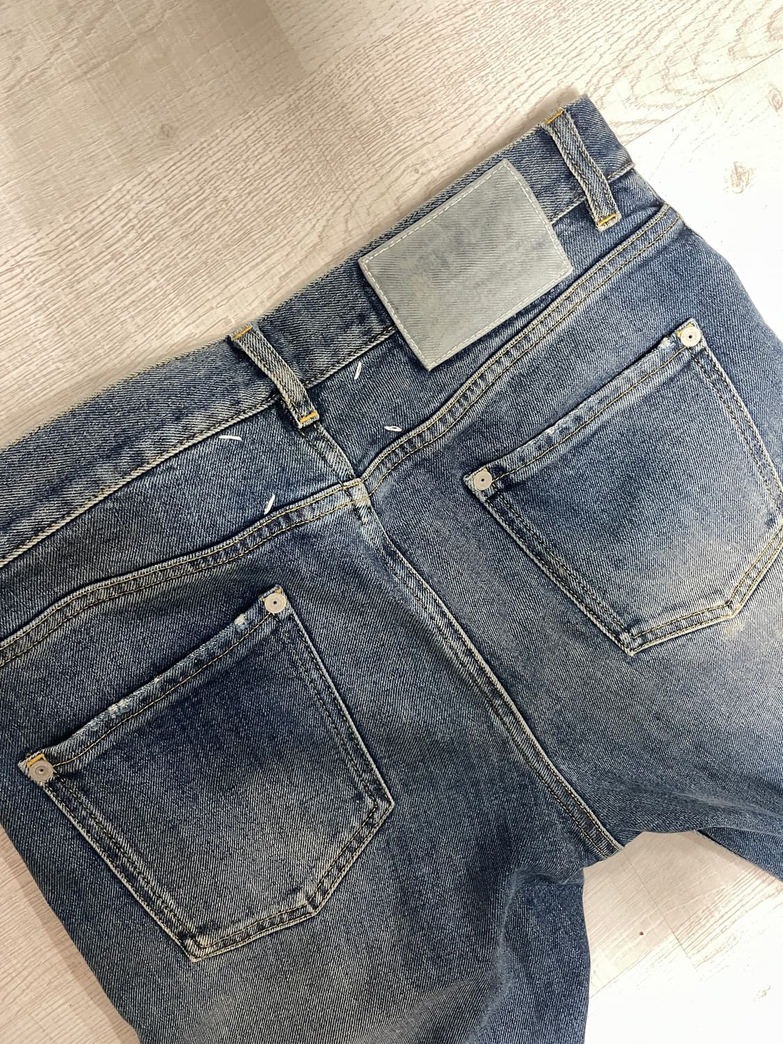 메종마르지엘라 스티치 데님팬츠 상품이미지1
