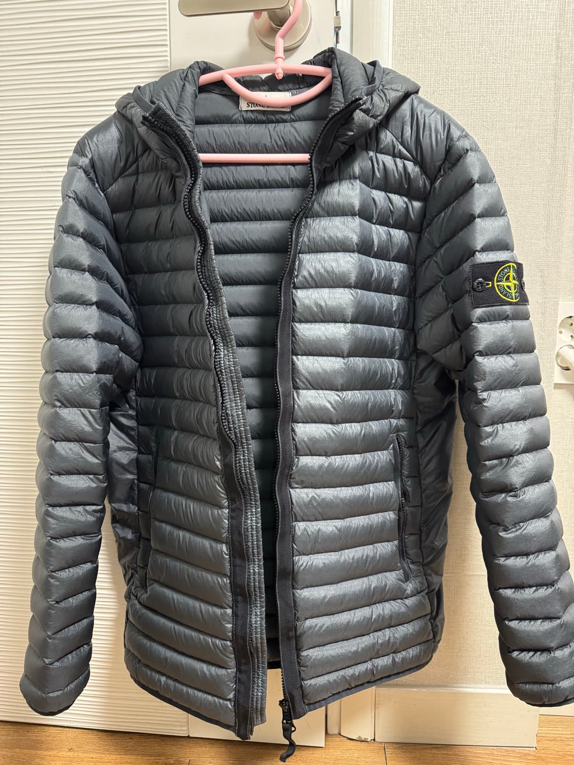 스톤아일랜드 룸 우븐 경량 패딩 L사이즈 상품이미지4