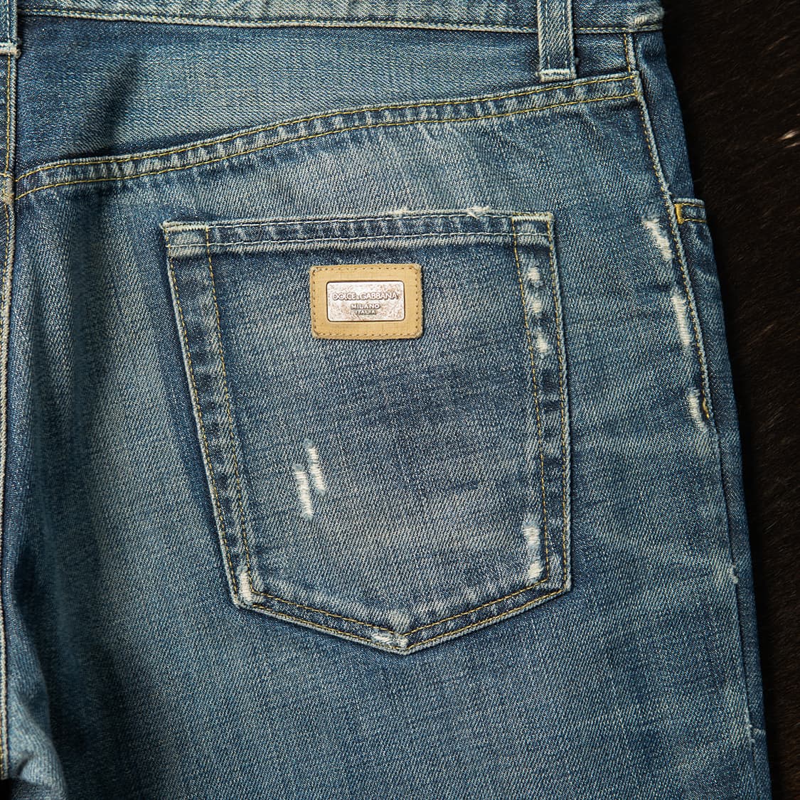 [36] 돌체앤가바나 14시즌 데미지 워시드 데님팬츠 MB-1400  상품이미지6