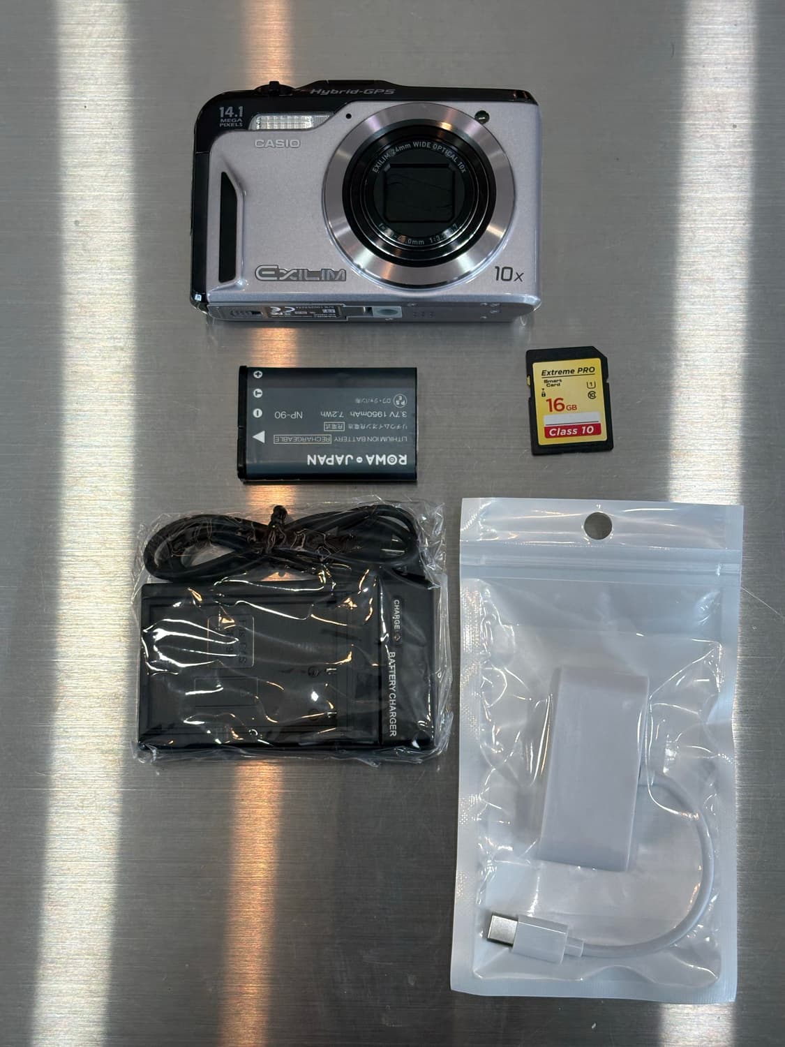 날짜표시)카시오 엑슬림 ex-h20g 빈티지디카 상품이미지2