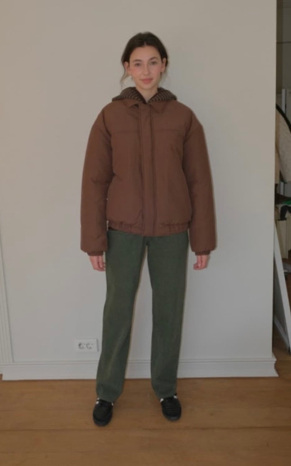 페스토 패딩 브라운 상품이미지1