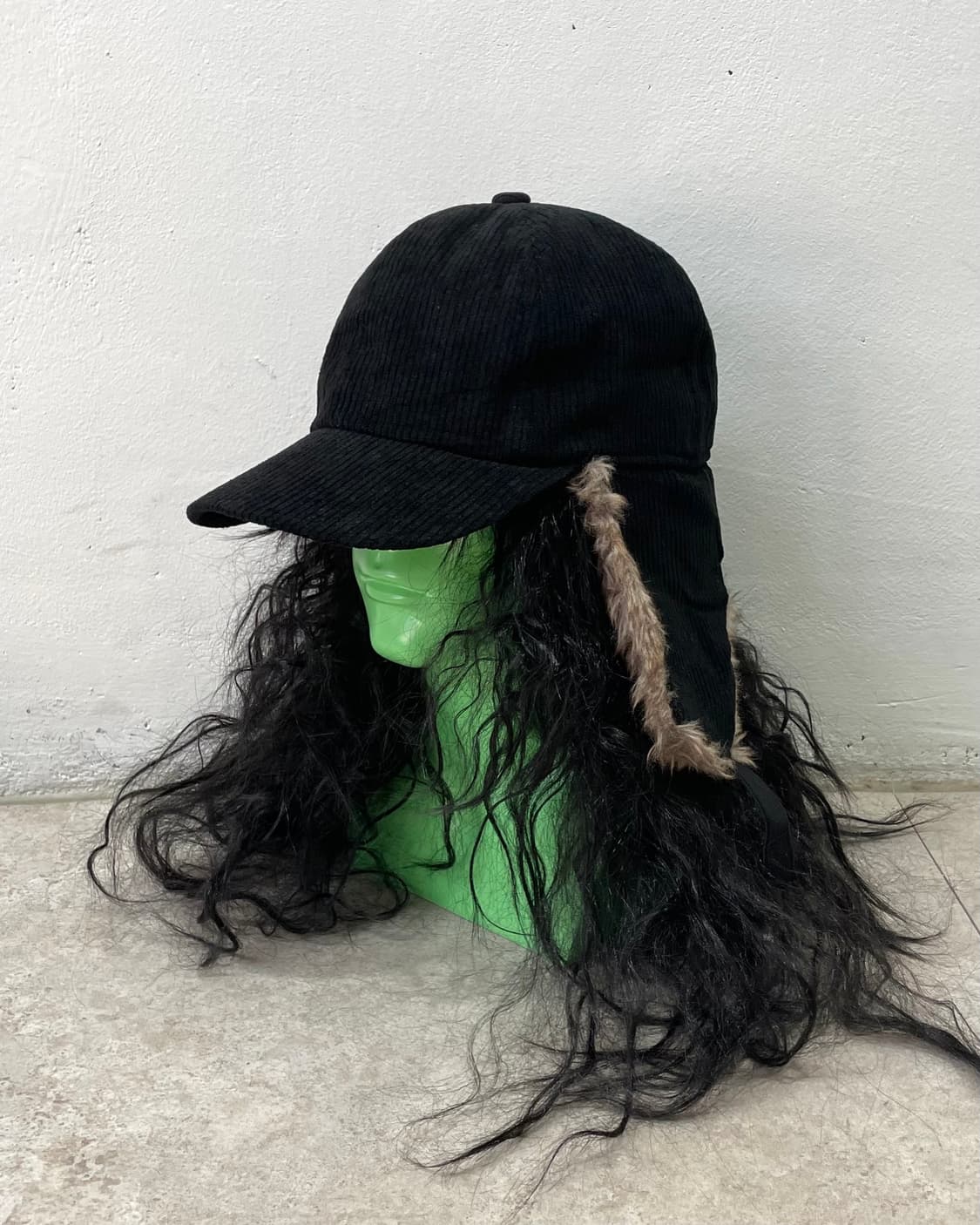 Black Fur Trapper Hat 상품이미지1