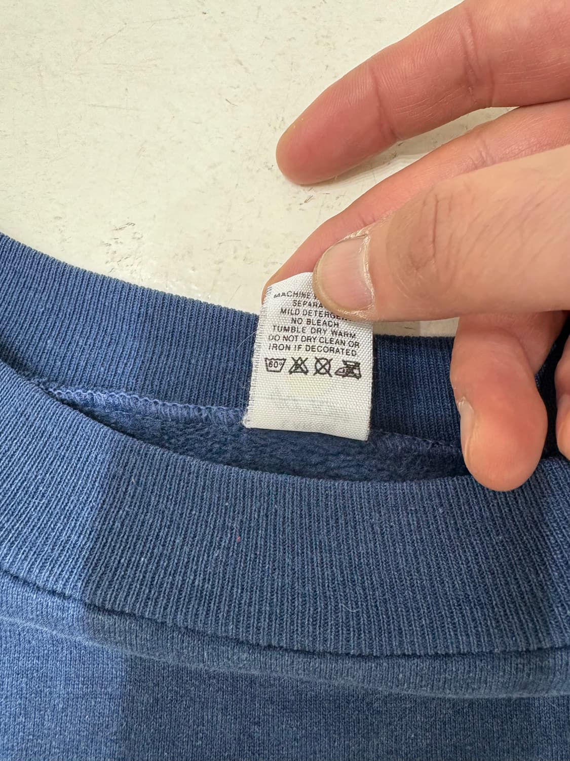 80‘s  vtg Medallion Basketball Sweatshir 상품이미지6