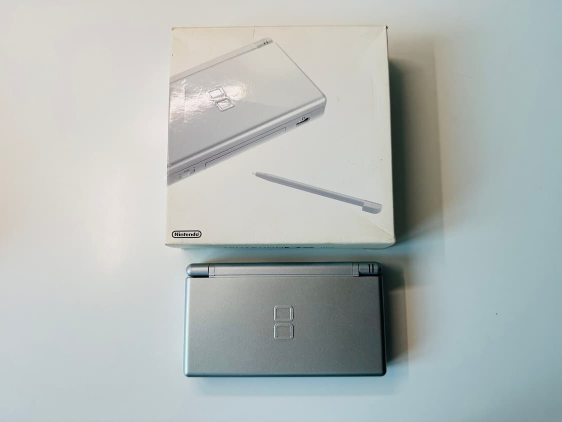 닌텐도 DS Lite DSL 메탈릭 실버 일판 박스셋 판매 (게임보이) 상품이미지1