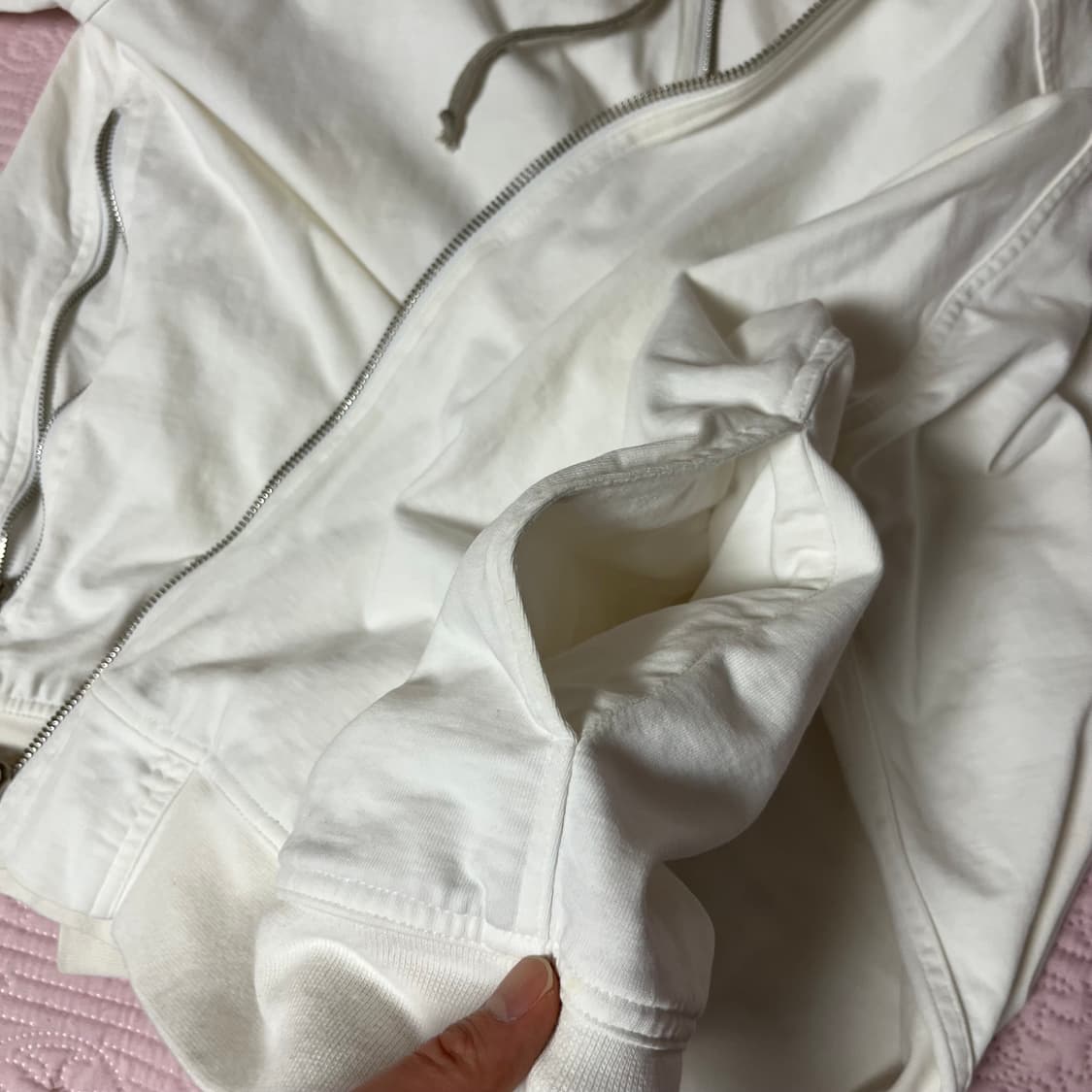 릭오웬스 코튼 후드 집업 상품이미지7