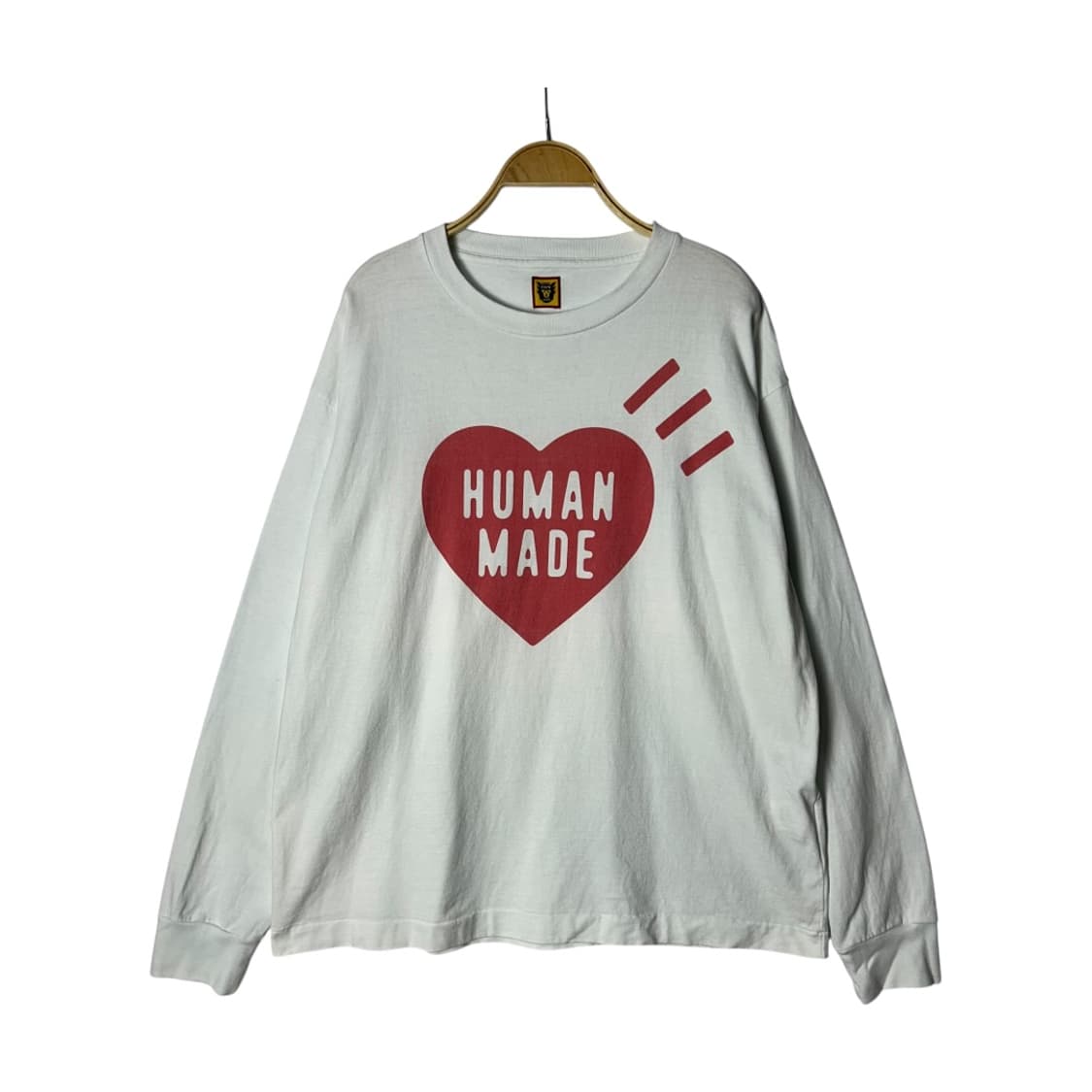 [HUMAN MADE] 휴먼메이드 하트로고 프린팅 롱슬리브 상품이미지1