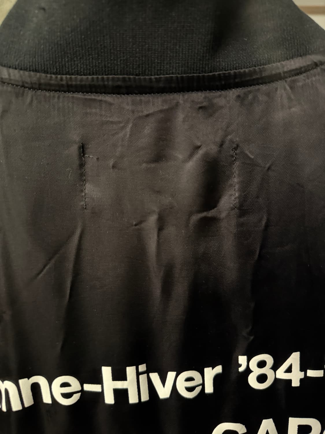 꼼데가르송 CDG 스태프 블루종 블랙 상품이미지4