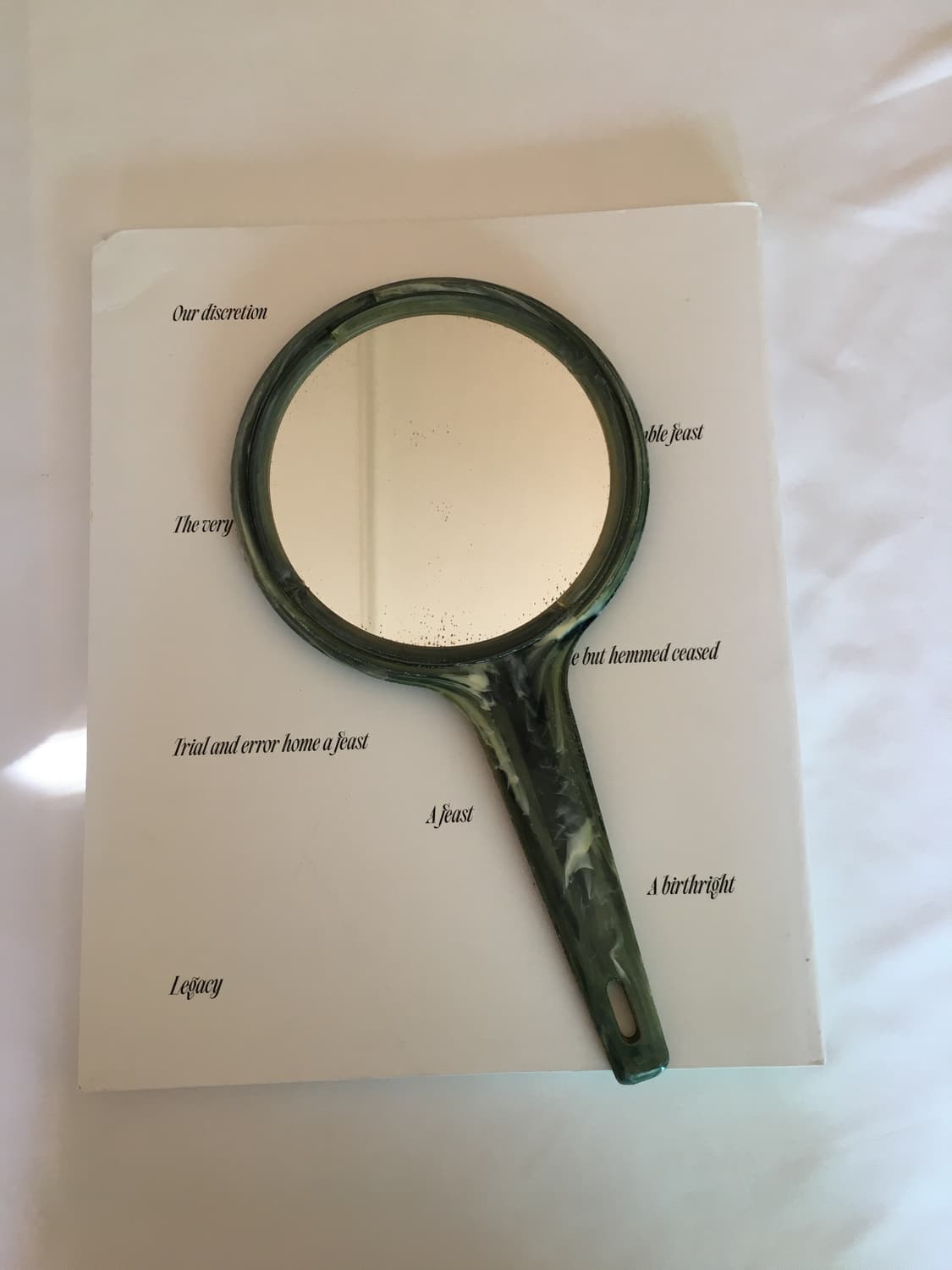 마블 빈티지 거울 상품이미지2