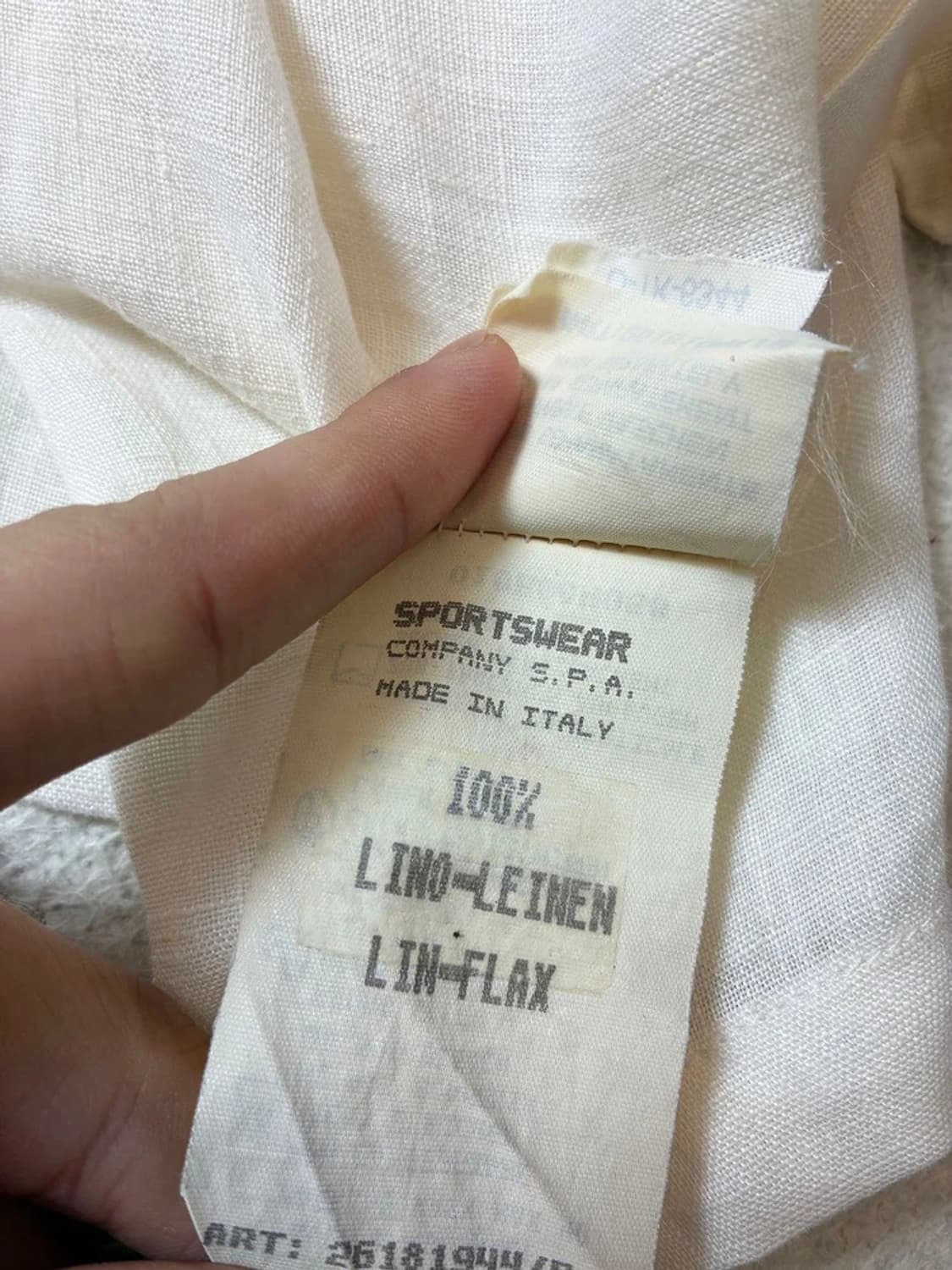 cp컴퍼니 90's 린넨 솔리드 셔츠 PN7239 상품이미지9