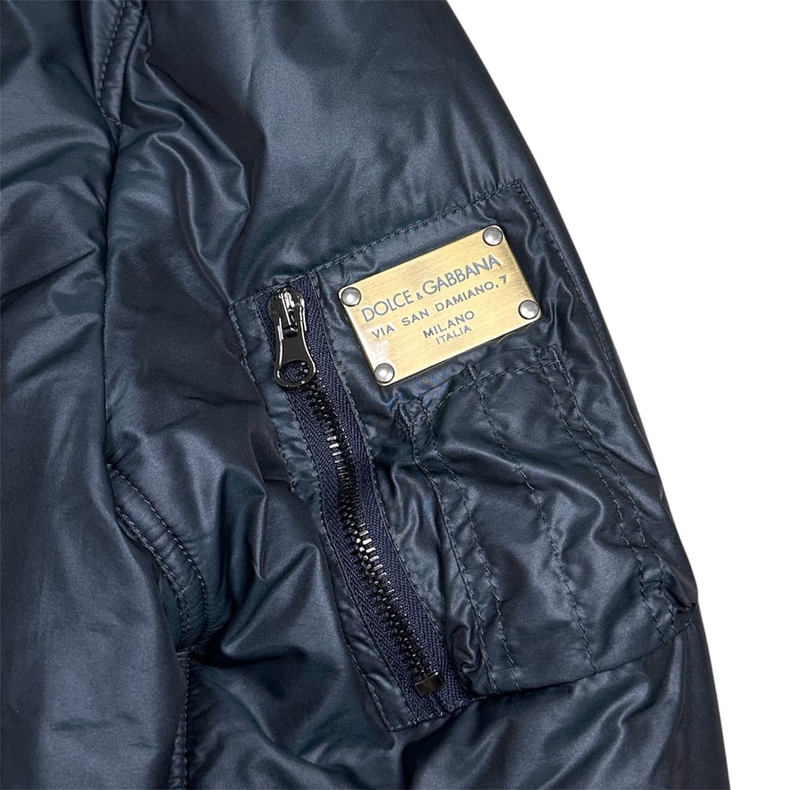 Dolce&Gabbana Logo Plate Bomber Jacket 상품이미지4