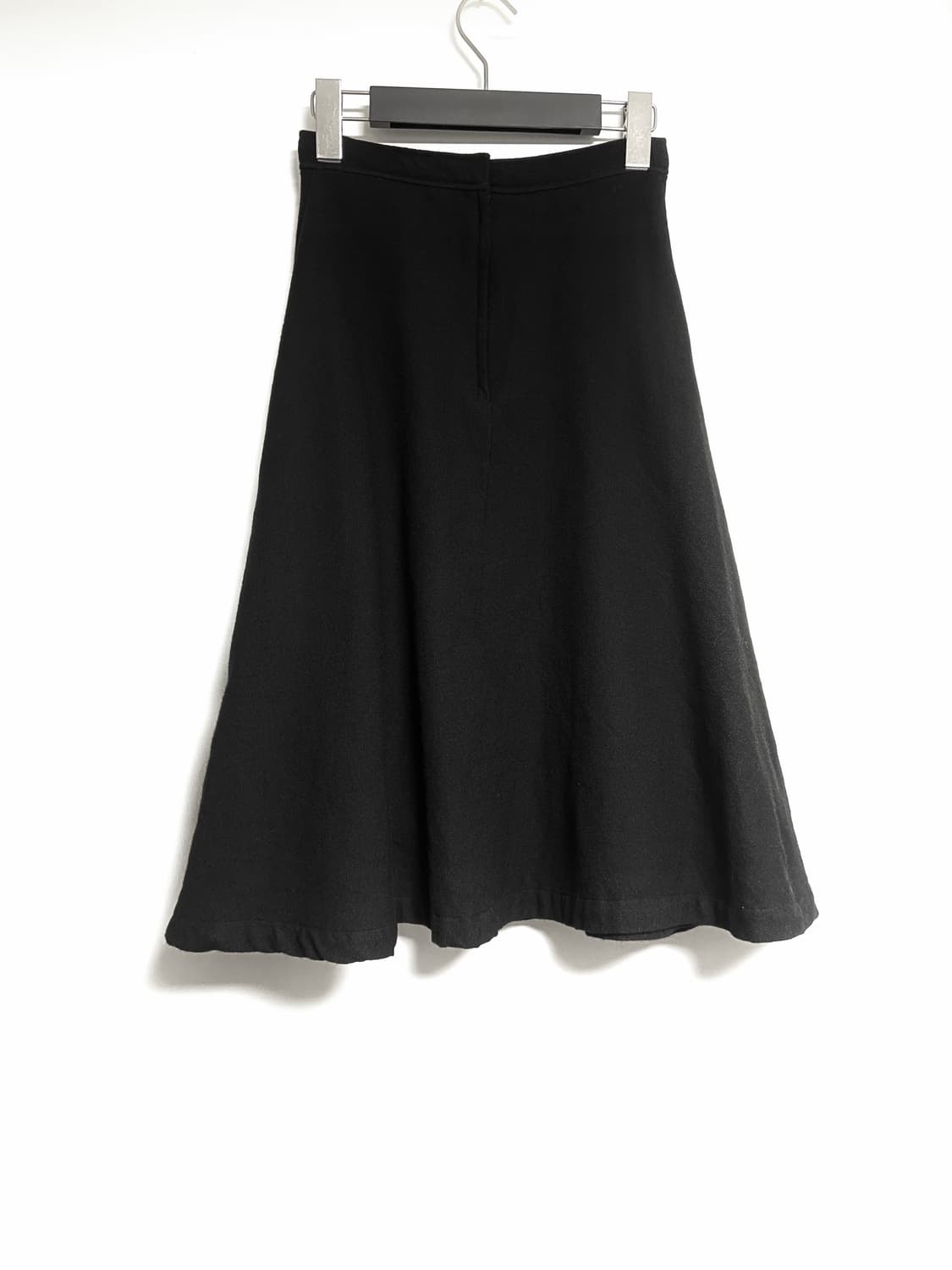 꼼데가르송 트리콧 흑 장미 스커트 상품이미지7