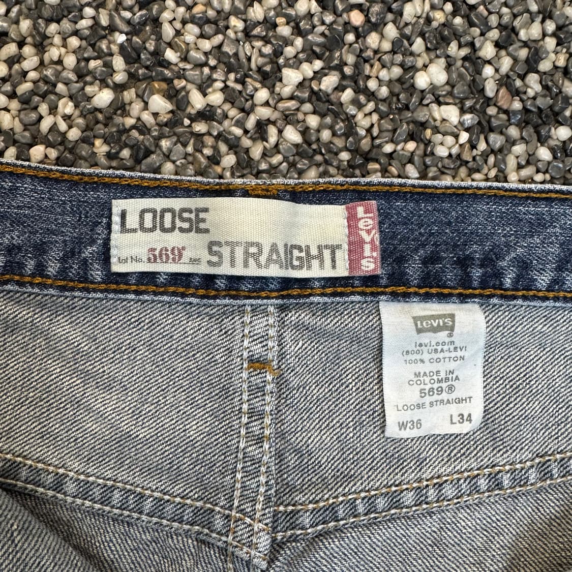 리바이스 569 루즈 스트레이트 진 (36)  상품이미지5