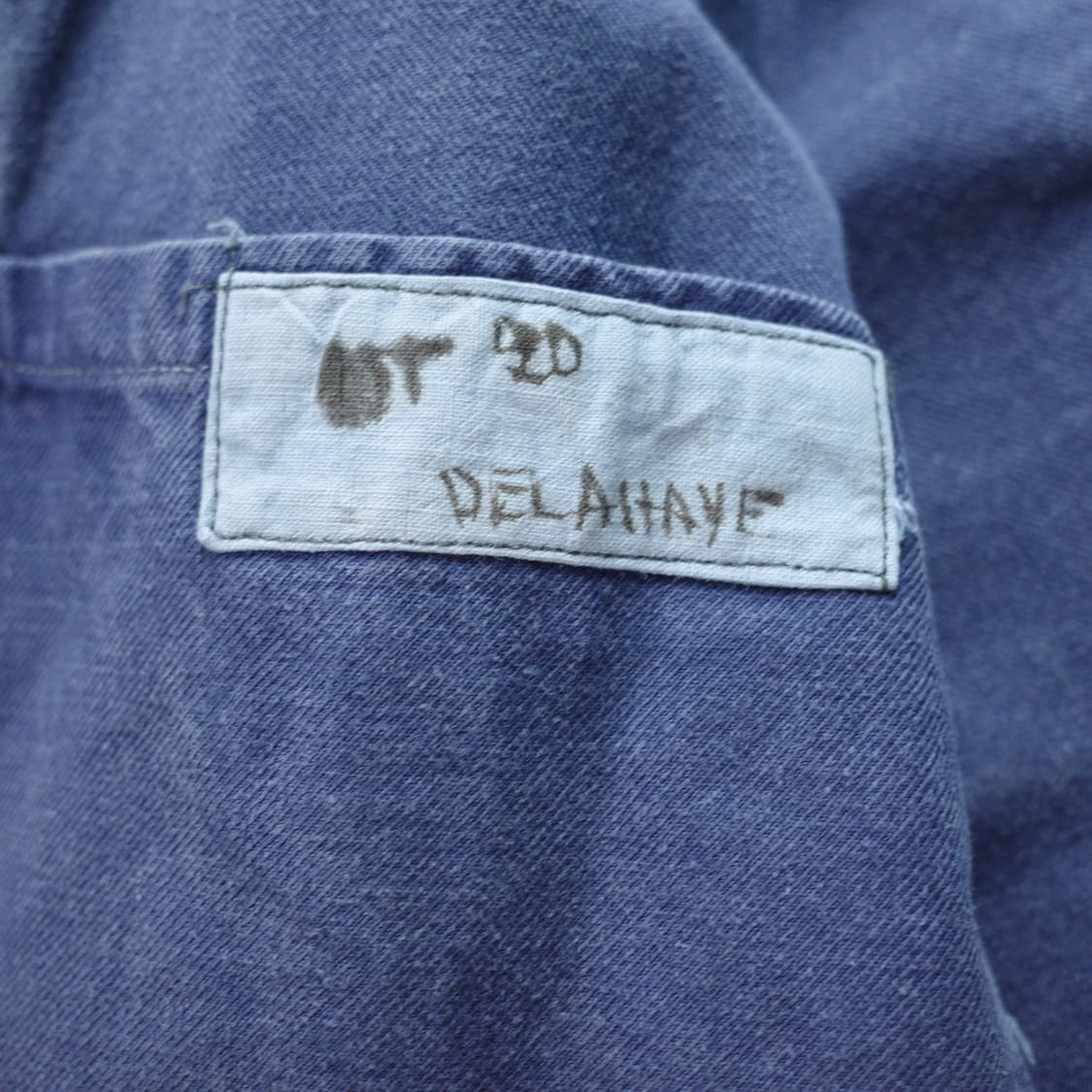 60s 프렌치 빈티지 클럽카라 레일로드 워크 초어자켓 상품이미지6