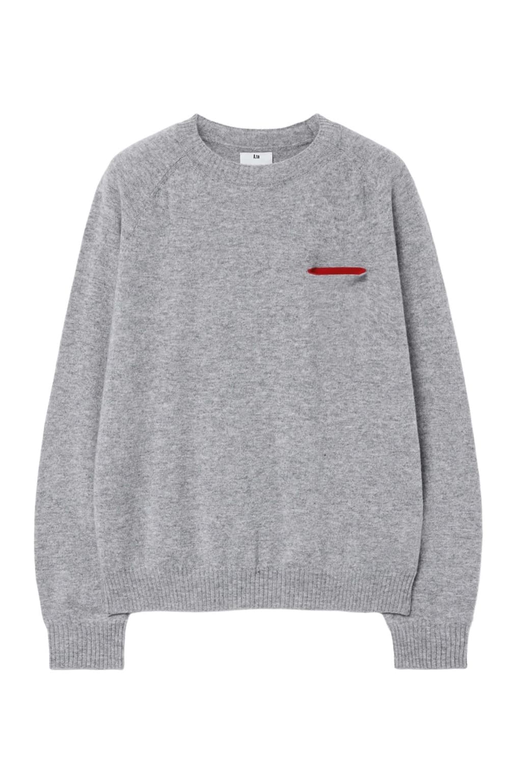 A.ta Hearcut knit (Grey/Red) 상품이미지1