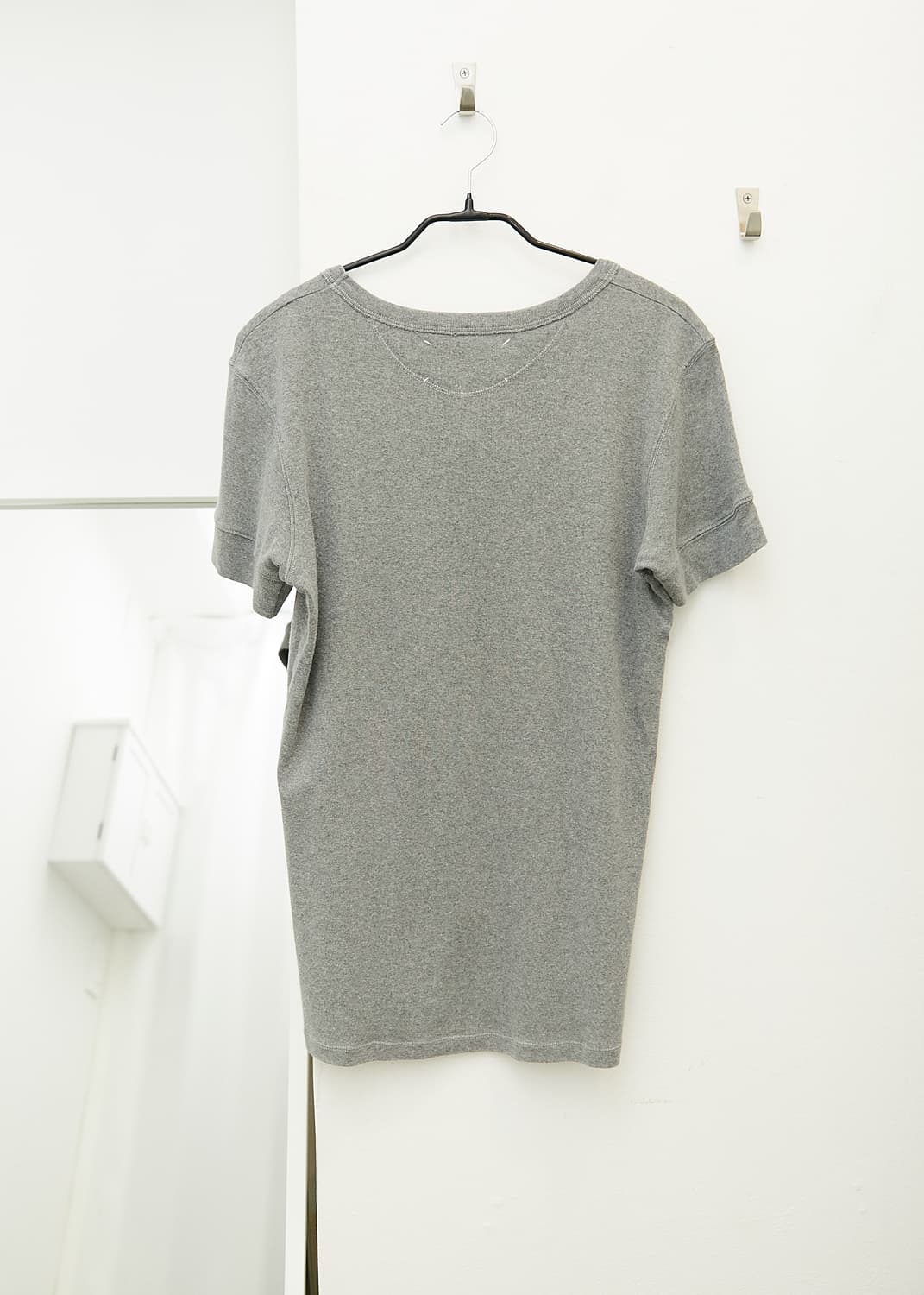 Martin Margiela Ribbed V-neck T-Shirt 상품이미지3