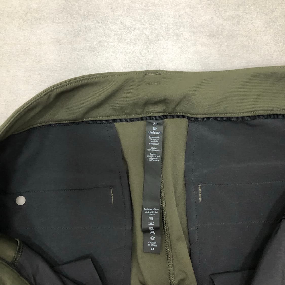 룰루레몬 남성 팬츠 바지 34 상품이미지3