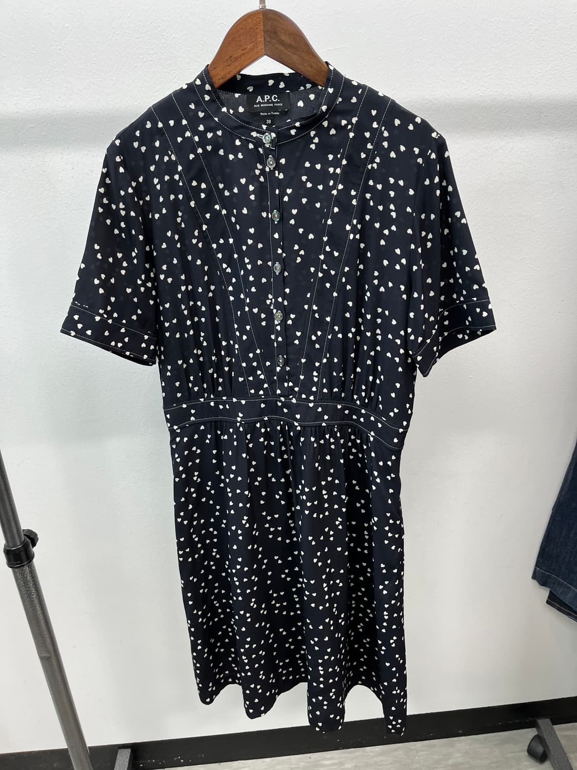 여) 아페세 신형 하트 원피스  상품이미지5