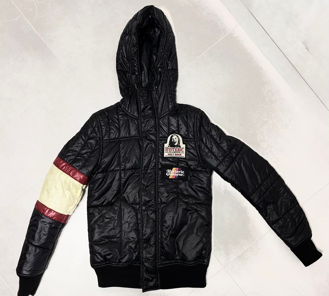 히스테릭글래머 아카이브 히스걸 패치 경량패딩 자켓 상품이미지1