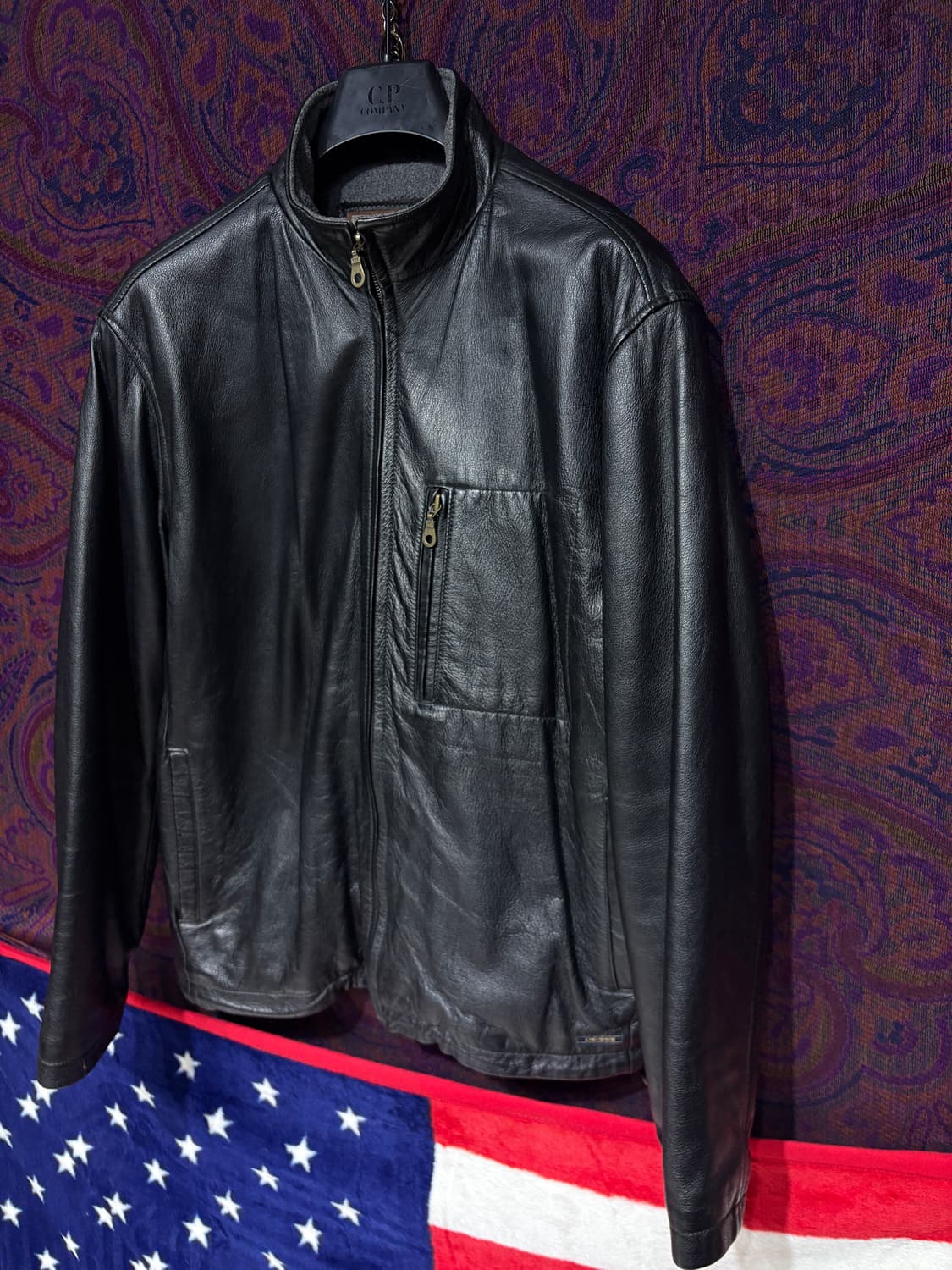 프랑스 쉐비뇽 가죽자켓 상품이미지2