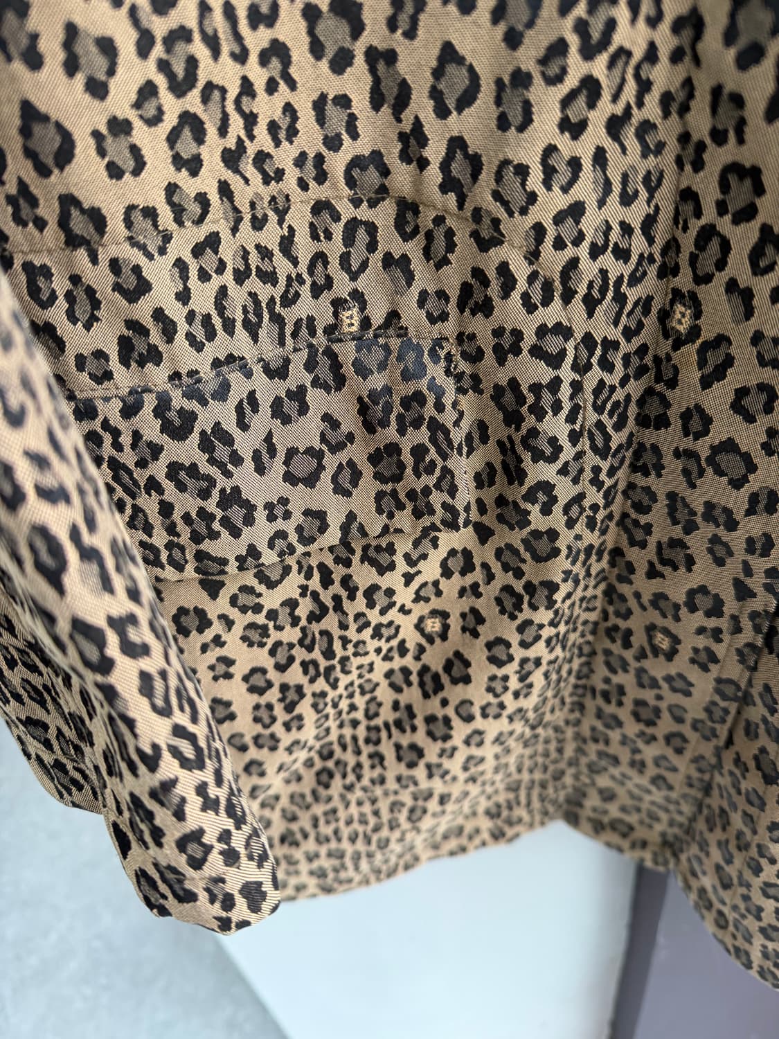 펜디 1990AW 레오파드 아카이브 코트 자켓 상품이미지6