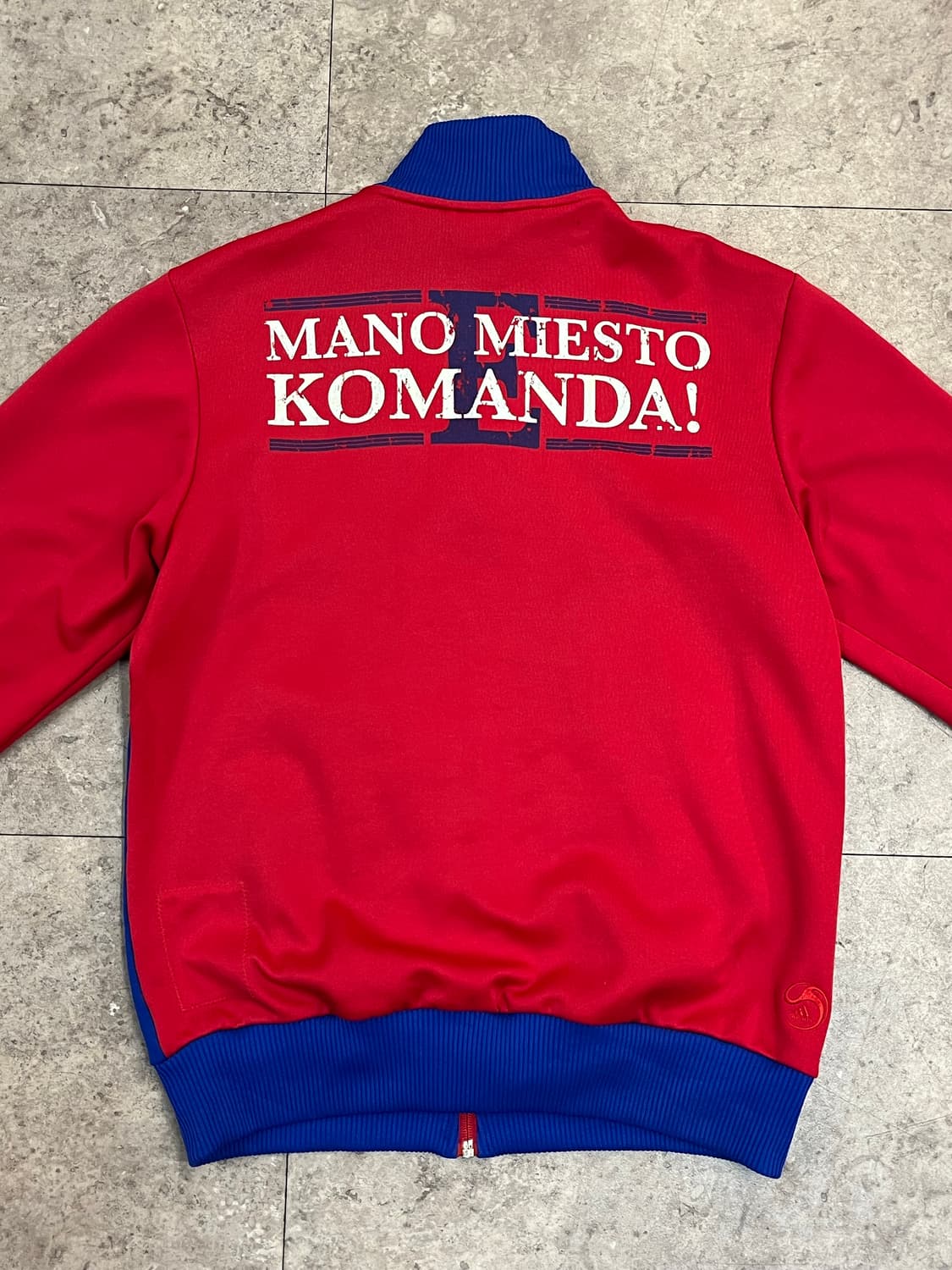 아디다스 에크라나스 유로파 트랙탑 져지 레드 S  #csz3335 상품이미지7