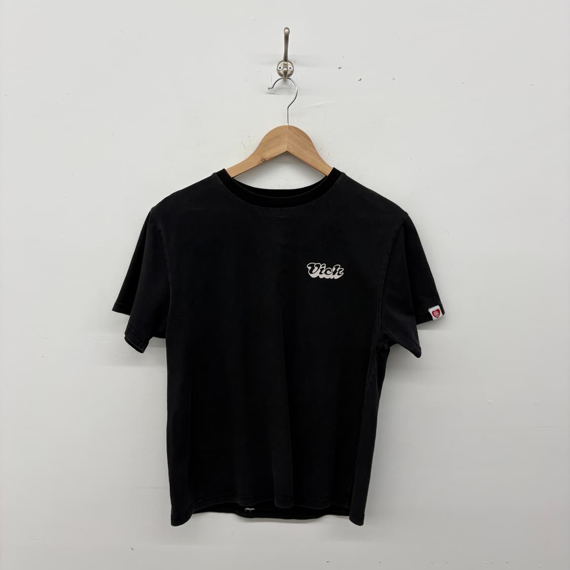 휴먼메이드 블랙 빈티지 반팔 티셔츠 여성M 상품이미지1