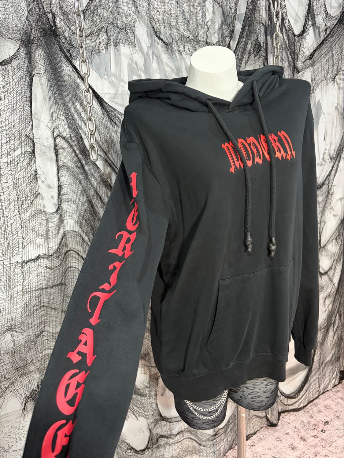 BUCKAROO overfit  lettering Hoodie 상품이미지7