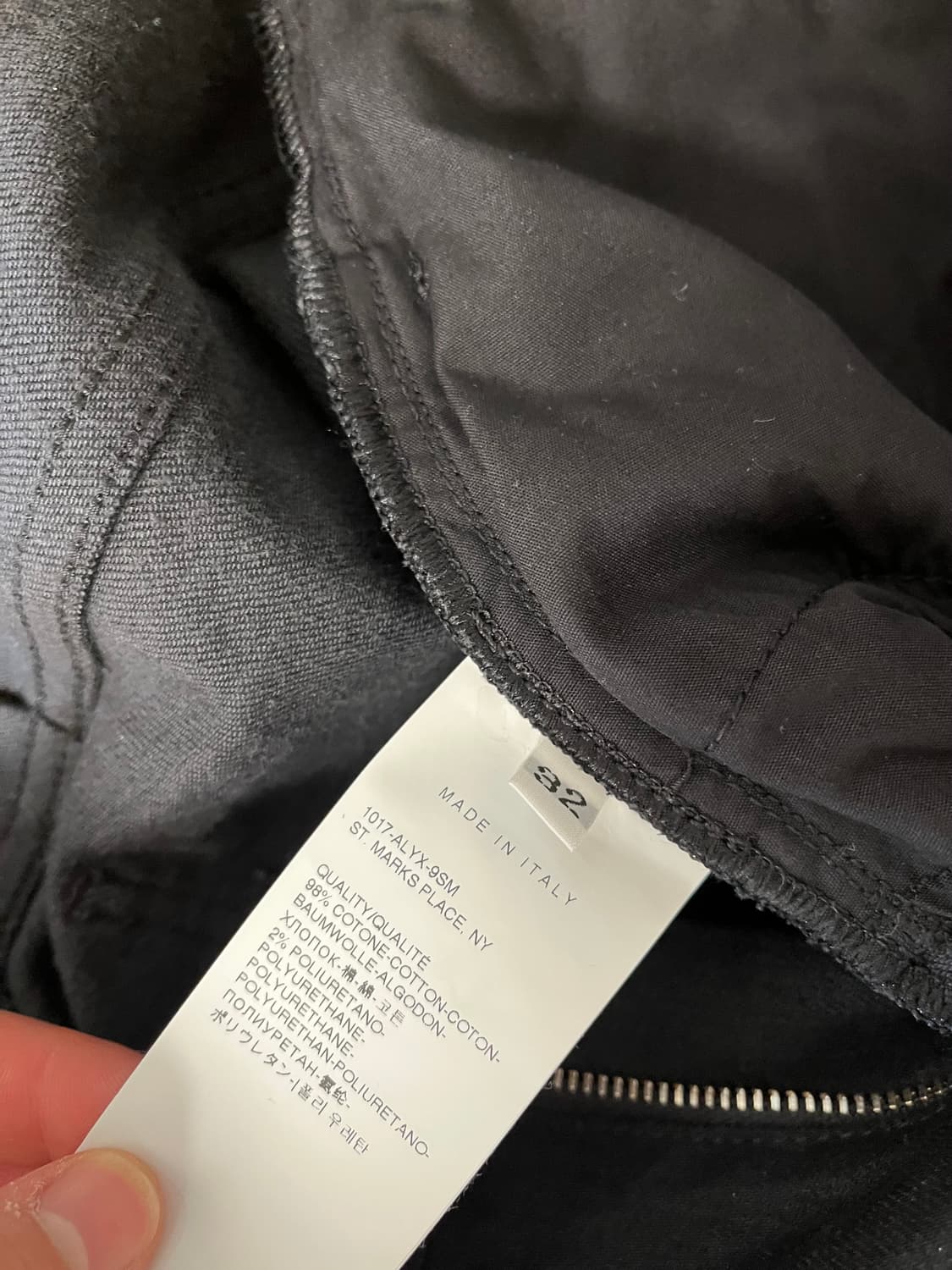 Alyx 블랙진 made in italy 상품이미지5